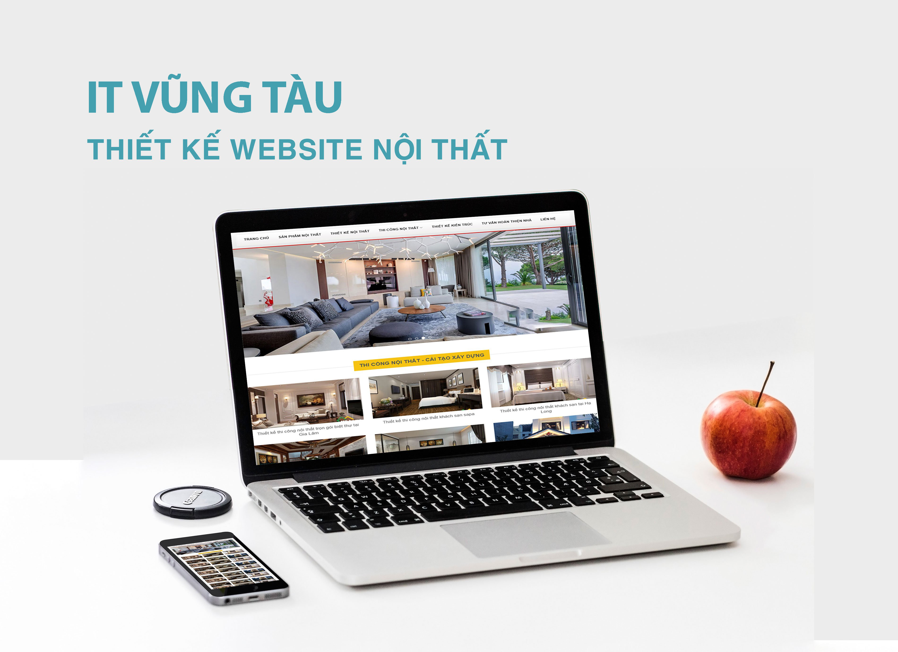 Thiết kế Website nội thất tại Vũng Tàu