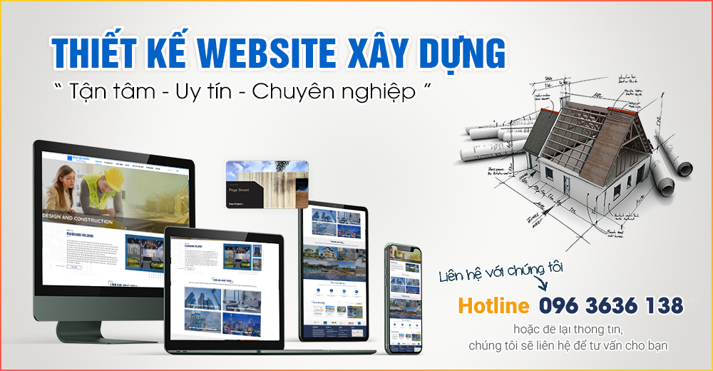 Thiết kế website xây dựng tại Vũng Tàu