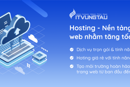 Dịch vụ hosting tại Vũng Tàu