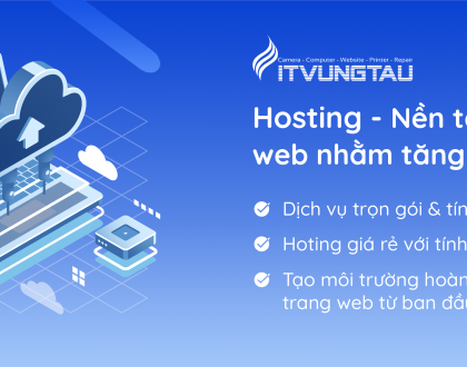 Dịch vụ hosting tại Vũng Tàu