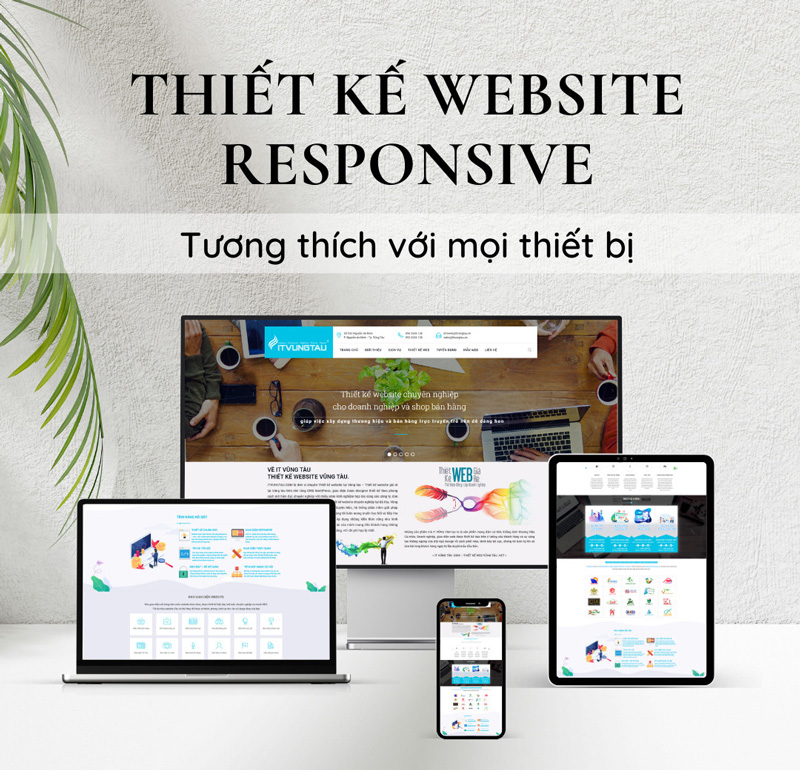 Thiết Kế Website Chuẩn Responsive Tại IT Vũng Tàu