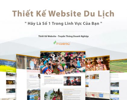Thiết Kế Website Du Lịch Tại Thiết Kế Web IT Vũng Tàu