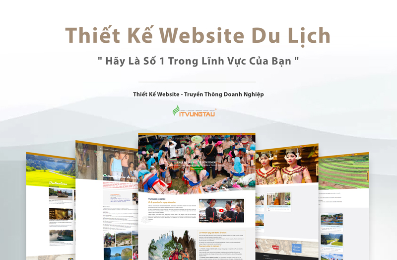 Thiết Kế Website Du Lịch Tại Thiết Kế Web IT Vũng Tàu
